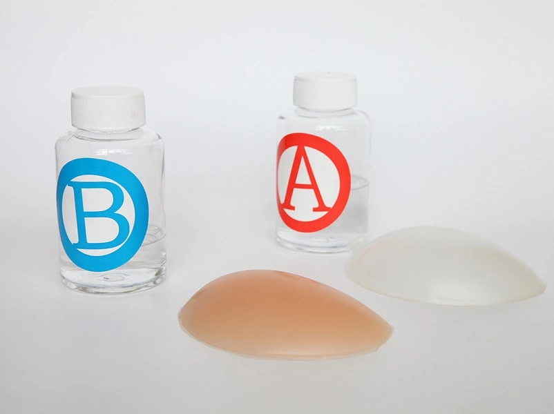 Silicone Gel/Elastomer Material for Artificial Bra/Nipple Cover/Shoulder  Pad Bulk