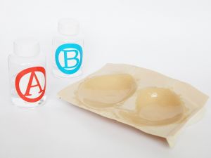 Silicone Gel/Elastomer Material for Artificial Bra/Nipple Cover